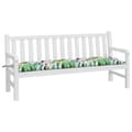 Miniatyrbillede 3 af 7: vidaXL hynde til havebænk 180x50x7 cm oxfordstof flerfarvet