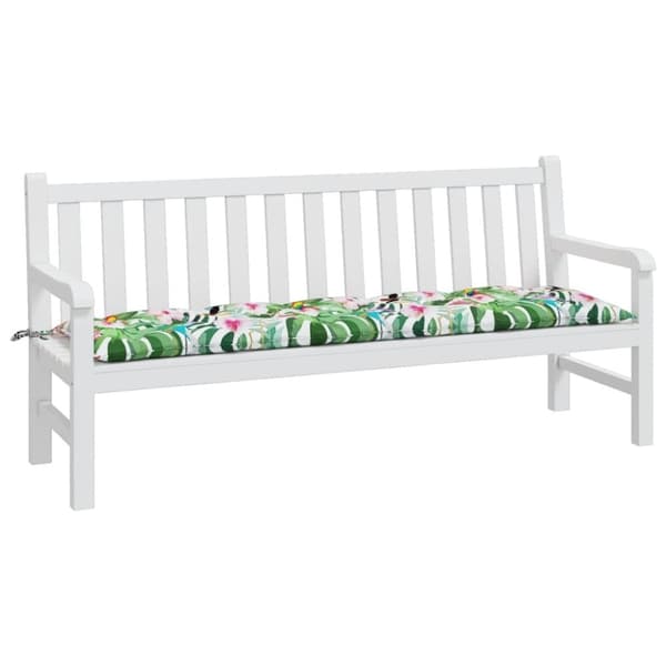 vidaXL hynde til havebænk 180x50x7 cm oxfordstof flerfarvet
