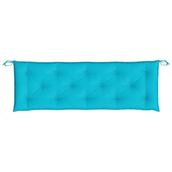 vidaXL hynde til havebænk 150x50x7 cm oxfordstof turkis