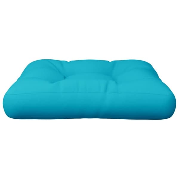 vidaXL pallehynde 58x58x10 cm oxfordstof turkis