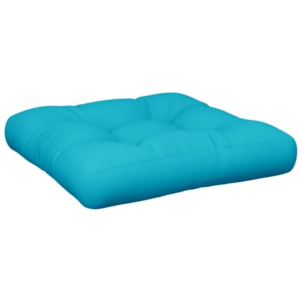 vidaXL pallehynde 58x58x10 cm oxfordstof turkis