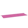 Miniatyrbillede 3 af 8: vidaXL hynde til havebænk 150x50x3 cm oxfordstof pink