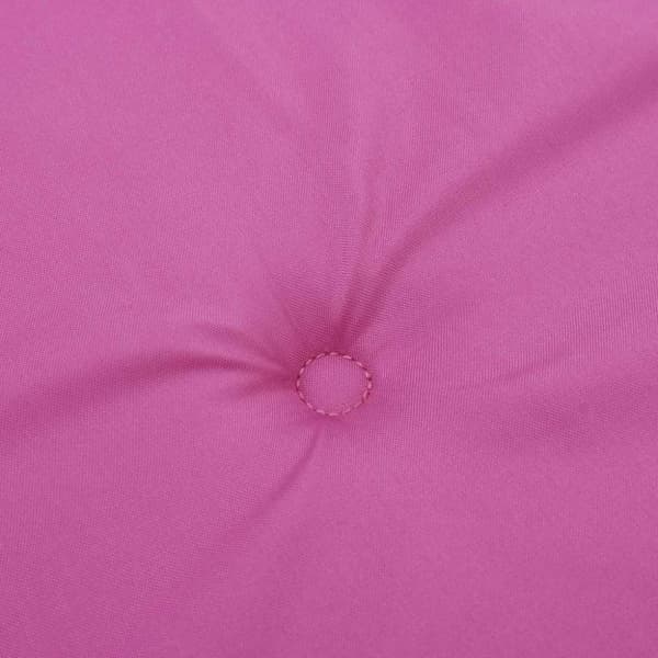vidaXL hynde til havebænk 150x50x3 cm oxfordstof pink