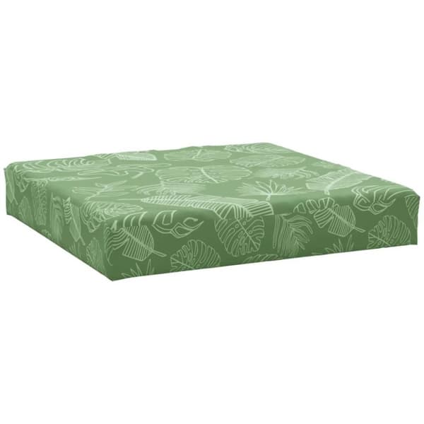 vidaXL pallehynde 60x60x8 cm oxfordstof bladmønster