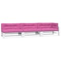 Miniatyrbillede 3 af 11: vidaXL pallehynder 7 stk. stof pink