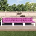 Miniatyrbillede 1 af 11: vidaXL pallehynder 7 stk. stof pink