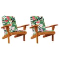 Miniatyrbilde 4 av 11: vidaXL Adirondack stolputer 2 stk flerfarget oxford-stoff