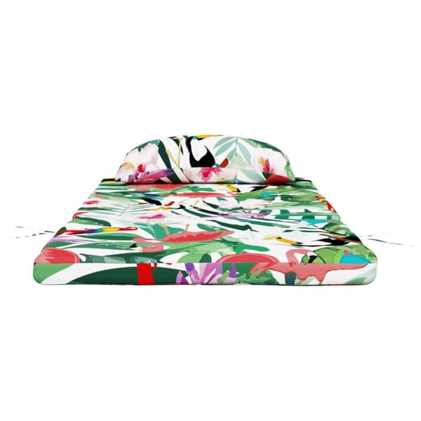 vidaXL Adirondack stolputer 2 stk flerfarget oxford-stoff