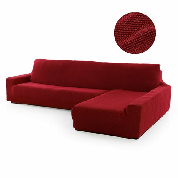 Cover for chaise longue with long right arm Sofaskins NIAGARA 210 - 340 cm - linne