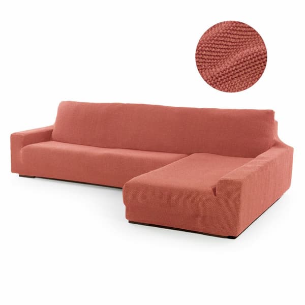 Cover for chaise longue with long right arm Sofaskins NIAGARA 210 - 340 cm - linne