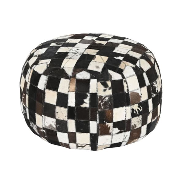 Kudde DKD Home Decor Golv Kräm Mörkbrun Kolonial 48 x 48 x 35 cm