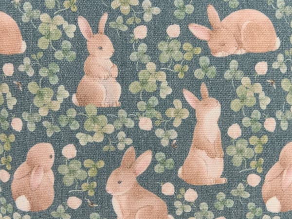 Set om 2 prydnadskuddar grön bomull polyester 45 x 45 cm djurmönster fyrkantig med insats påskdekorationer prydnadskuddar
