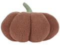 Miniatyrbilde 5 av 6: Sett med 2 pynteputer Brun Bouclé ø 35 cm Gresskar Halloween Dekorasjon Tilbehør
