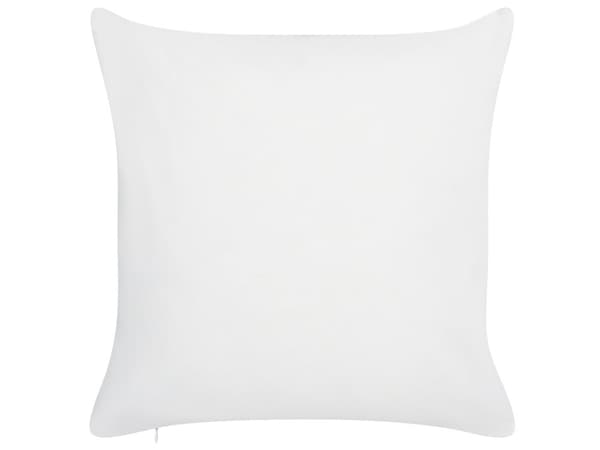 Set med 2 trädgårdskuddar Grön polyester 45 x 45 cm Fyrkantig kudde med bladmönster Modern design Kasta kudde