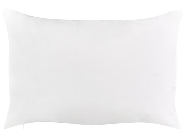 Sett med 2 hageputer Beige Polyester 40 x 60 cm Rektangulært Bladmønster Motiv Moderne Design Kastepute med Spredt Design