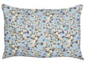 Miniatyrbilde 5 av 8: Sett med 2 stk. Utendørsputer Blå Polyester 40 x 60 cm Kvadratisk Blomsterprint Mønster Spredningspute Hage Terrasse