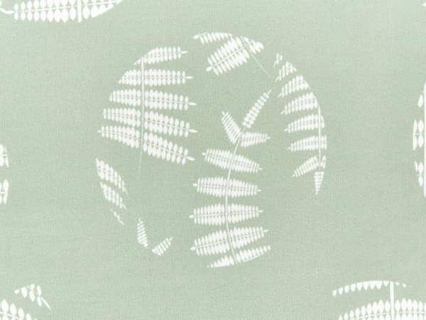 Sett med 2 Hageputer Grønn Polyester 45 x 45 cm Bladmønstermotiv Moderne Design Kastepute Spredepute