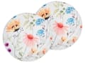 Miniatyrbilde 1 av 7: Sett med 2 Hageputer Flerfarget Blomstermønster Polyester ⌀ 40 cm Moderne Utendørs Dekorasjon Vannbestandig