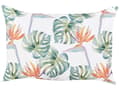Miniatyrbilde 5 av 8: Sett med 2 hageputer Multicolour Polyester 40 x 60 cm firkantet Monstera bladmotiv Moderne design Kastepute med spredt design