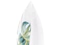 Miniatyrbilde 7 av 8: Sett med 2 hageputer Multicolour Polyester 40 x 60 cm firkantet Monstera bladmotiv Moderne design Kastepute med spredt design