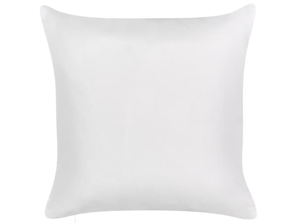 Sett med 2 hageputer Grønt og hvitt bladmønster i polyester 45 x 45 cm Moderne utendørspynt Vannbestandig