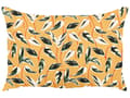 Miniatyrbild 5 av 8: Set med 2 trädgårdskuddar Flerfärgad polyester 40 x 60 cm Rektangulär kudde med bladmönstermotiv Modern design