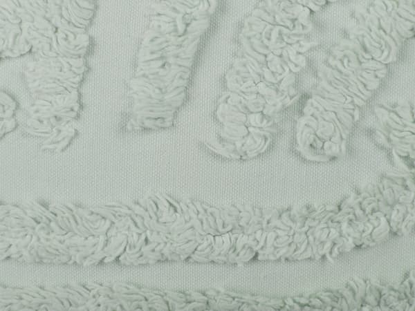 Sett med 2 dekorative puter Mint Green Cotton Polyester Filling 45 x 45 cm Abstrakt mønster Kvadratisk Moderne tilbehør til hjemmet Stue Soverom