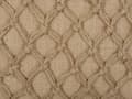 Miniatyrbilde 7 av 7: Sett med 2 dekorative puter Beige Jute 45 x 45 cm Vevd Flyttbar med glidelås Geometrisk mønster Boho Decor Tilbehør