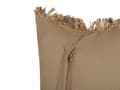 Miniatyrbilde 6 av 7: Sett med 2 dekorative puter Beige Jute 30 x 50 cm Vevd Avtakbar med glidelås Dekorative frynser Boho Decor Tilbehør