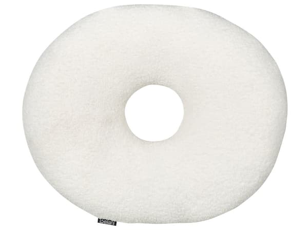 Set med 2 Prydnadskuddar Off-White Teddytyg X och O-formade Kuddar Vardagsrum Sovrum