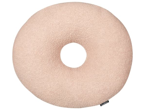 Set med 2 Prydnadskuddar Rosa Teddytyg X och O-formade Kuddar Vardagsrum Sovrum