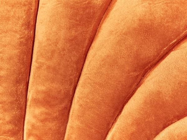 Set med 2 Snäckskalskuddar Orange Sammet Kammussla Form Prydnadskudde Dekoration Marint Tema Textilier Vardagsrum Sovrum