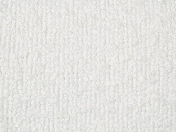 Set med 2 Prydnadskuddar Off-White Teddytyg Kuddar i tyg Enfärgat Mönster Sovrum Vardagsrum