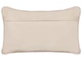 Miniatyrbilde 5 av 7: Spredningspute Beige bomull 30 x 50 cm Kastepute med brodert hjertemønster