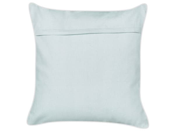 Pyntepute Blå Fløyel 45 x 45 cm Marine sjøstjernemotiv Firkantet Polyesterfylling Hjemmetilbehør