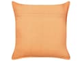 Miniatyrbild 5 av 7: Set om 2 kuddar Orange Bomull 45 x 45 cm Geometriskt guldmönster Handgjorda Avtagbart överdrag med fyllning Modern stil