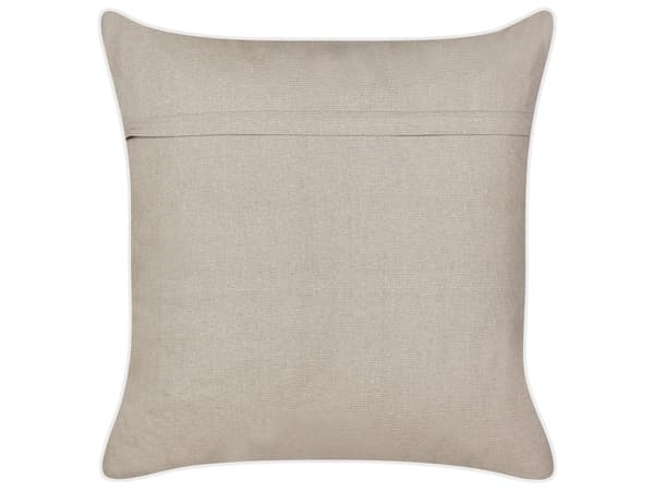 Sett med 2 puter Rosa fløyel 45 x 45 cm Marine sjøstjernemotiv Firkantet polyesterfylling Hjemmetilbehør