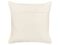 Miniatyrbild 4 av 6: Prydnadskudde Beige Linne 45 x 45 cm Marin Bläckfisk Mönster Fyrkantig Polyester Fyllning Heminredning