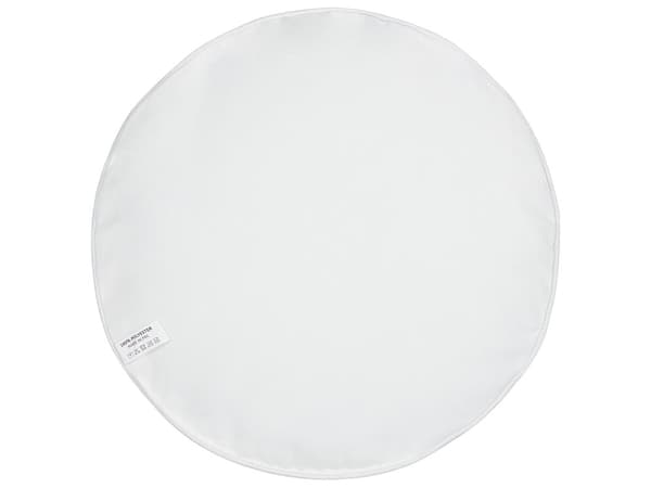 Trädgårdskudde set om 2 Rosa Polyester ⌀ 40 cm Abstrakt Mönster Modern Utomhusdekoration Vattenavvisande Balkong Uteplats Trädgård