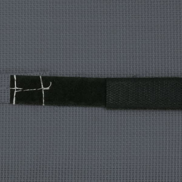 Nackstöd till solstol grå 40x7,5x15 cm textilene