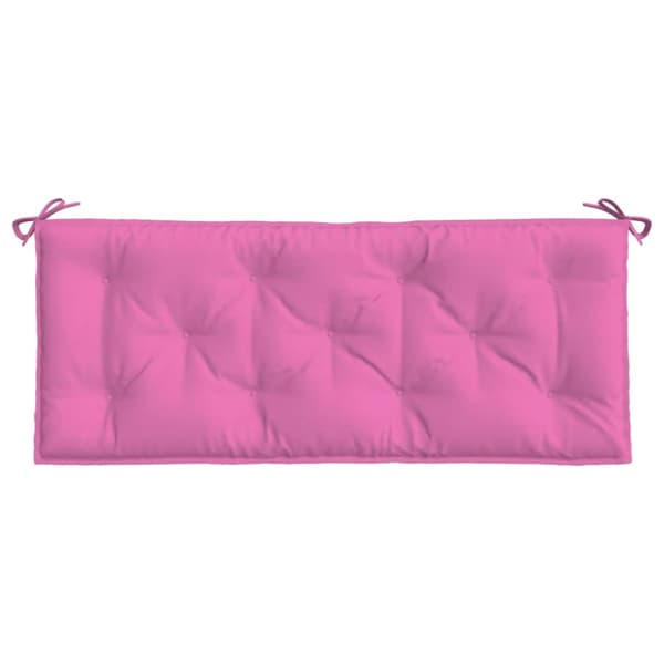 hynde til havebænk 120x50x7 cm stof pink
