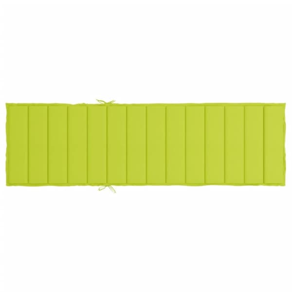 hynde til liggestol 200x70x3 cm oxfordstof lysegrøn