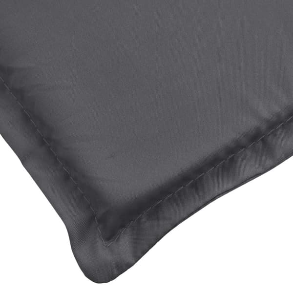hynde til liggestol 200x60x3 cm oxfordstof antracitgrå