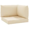 Miniatyrbild 2 av 10: Palldynor 3 st beige oxfordtyg