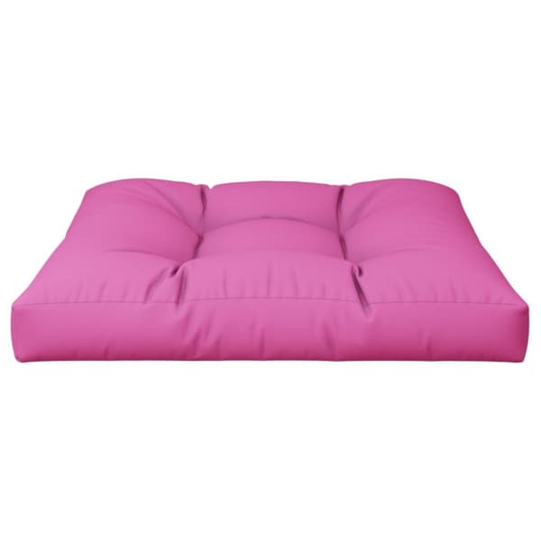 vidaxL pallehynde 70x70x12 cm stof pink