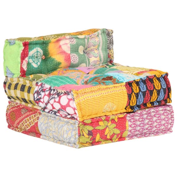 modulpuf stof patchwork