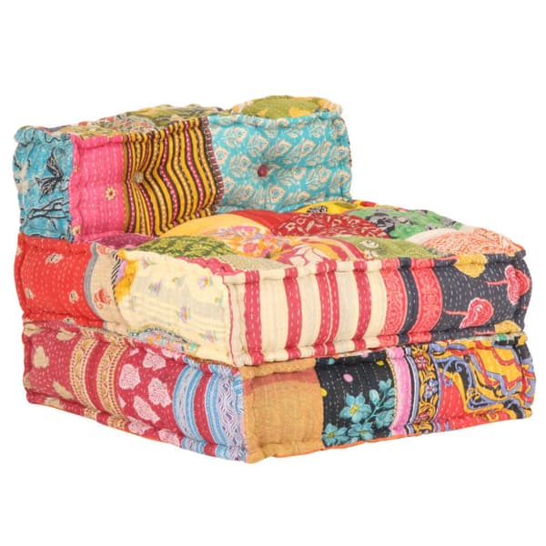 modulpuf stof patchwork