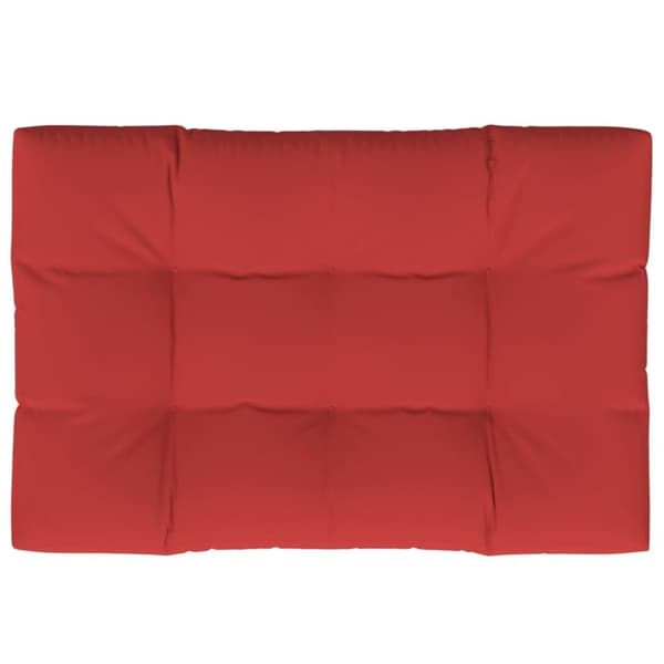 Palldyna röd 120x80x12 cm tyg