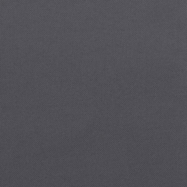 stolehynder 6 stk. 50x50x7 cm oxfordstof antracitgrå