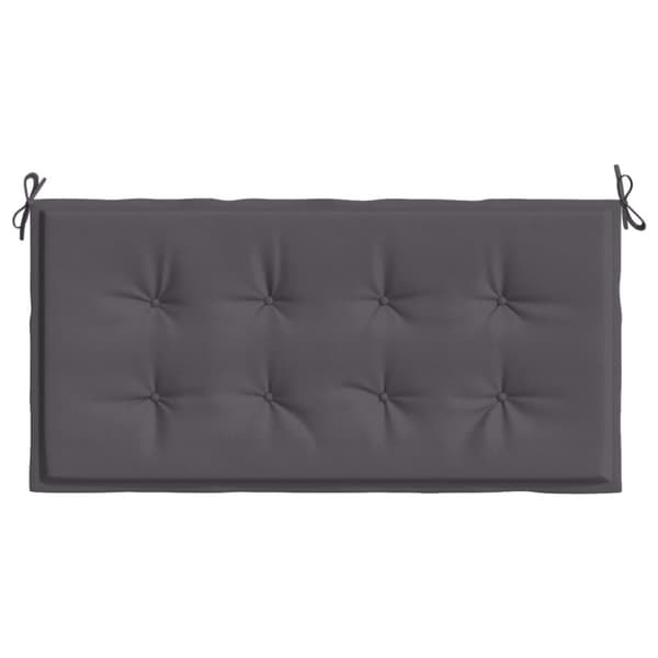 hynde til havebænk 120x50x3 cm oxfordstof antracitgrå